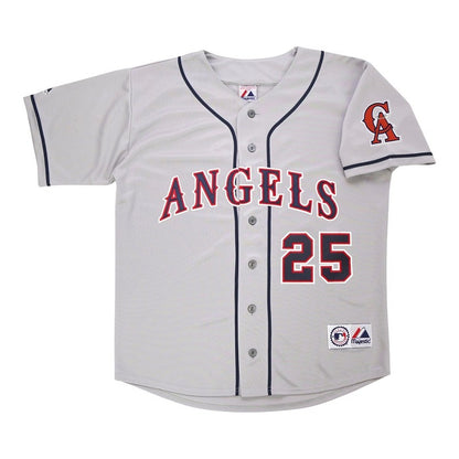 Jim Abbott California Angels Baseball jersey retro stitched fan gear RTJ02106