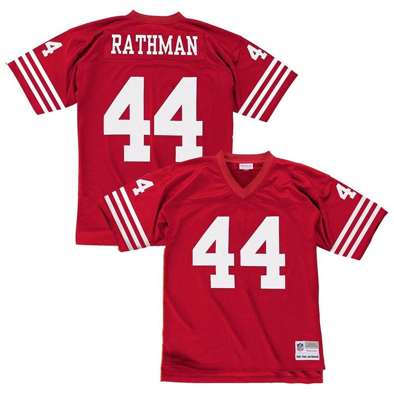 TR 1990 SF 49ers Home Red Legacy Jersey Men