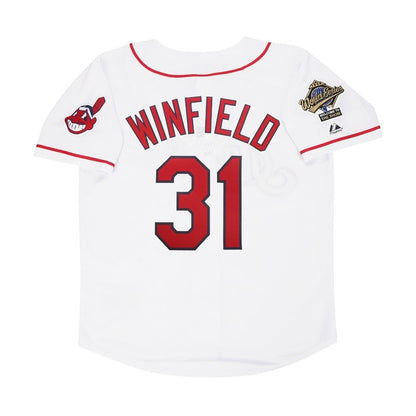 Dave Winfield 1995 Cleveland Indians 1995 Baseball jersey retro stitched fan gear RTJ02050
