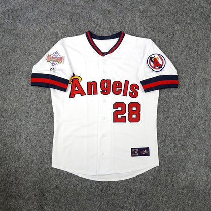 Bert Blyleven California Angels 1989 Baseball jersey retro stitched fan gear RTJ02033