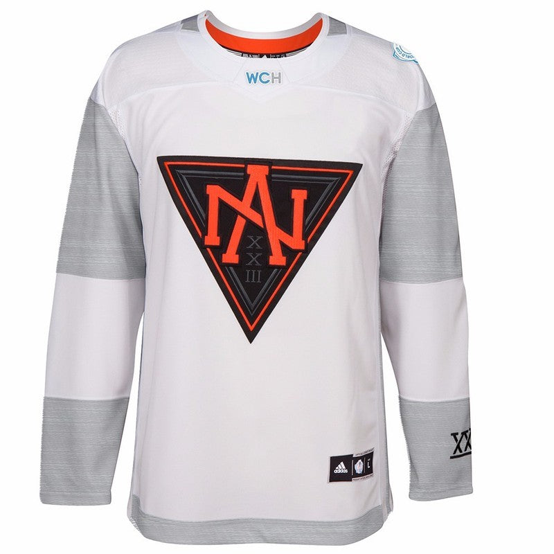 NA White 2016 World Cup of Hockey Premier Away Jersey