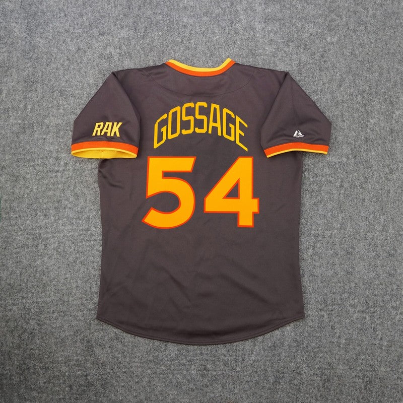 GG 1984 SDP Cooperstown Brown Throwback Jersey
