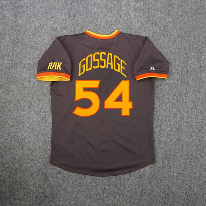 GG 1984 SDP Cooperstown Brown Throwback Jersey