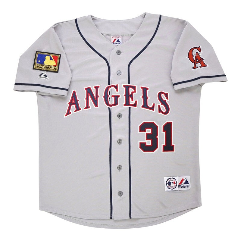 CF 1994 CA Grey Road Jersey 125th Patch