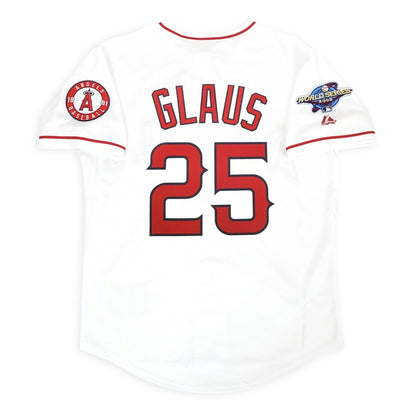 Troy Glaus Los Angeles Angels 2002 Baseball jersey retro stitched fan gear RTJ02024