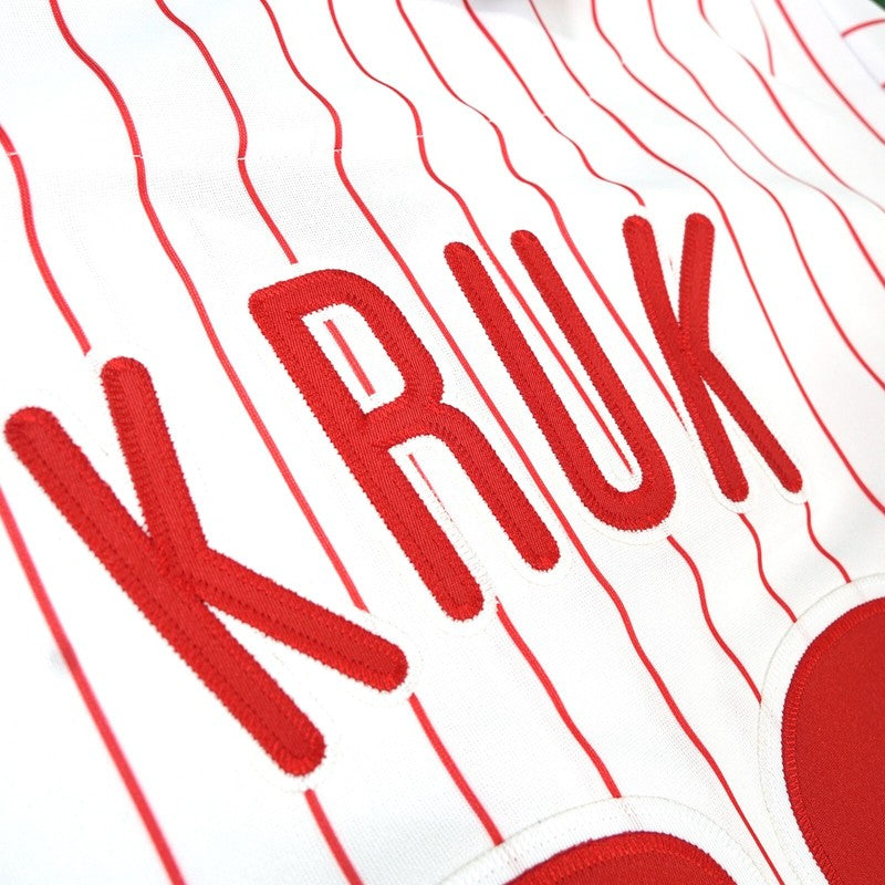 John Kruk 1993 Philadelphia Phillies 1993 Baseball jersey retro stitched fan gear RTJ02273