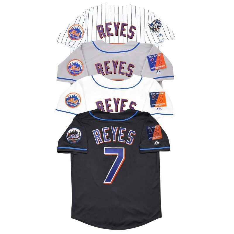 JR 2004 NYM Shea 40th Patch Home Road Alt Jersey