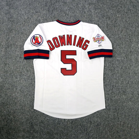Brian Downing California Angels 1989 Baseball jersey retro stitched fan gear RTJ02174