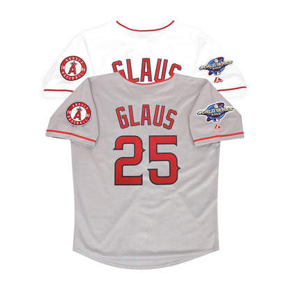Troy Glaus Los Angeles Angels 2002 Baseball jersey retro stitched fan gear RTJ02024
