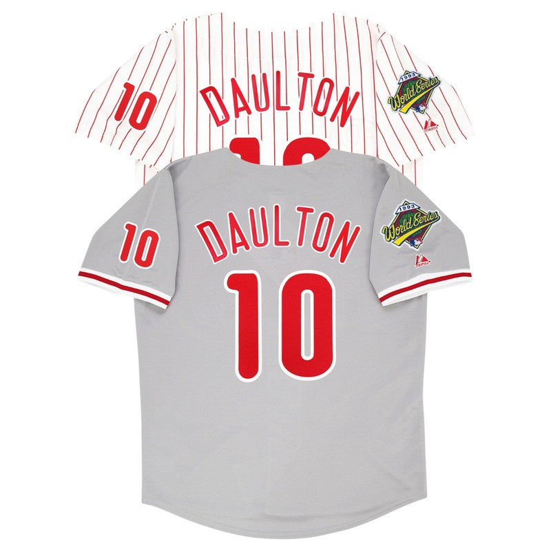 Darren Daulton 1993 Philadelphia Phillies 1993 Baseball jersey retro stitched fan gear RTJ02264