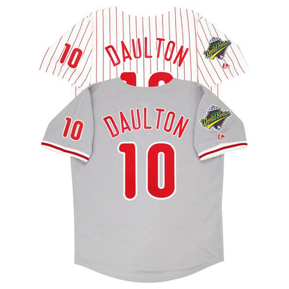 Darren Daulton 1993 Philadelphia Phillies 1993 Baseball jersey retro stitched fan gear RTJ02264