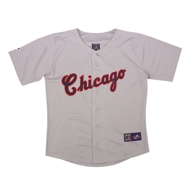 C1 Cooperstown Grey Road Throwback Jersey