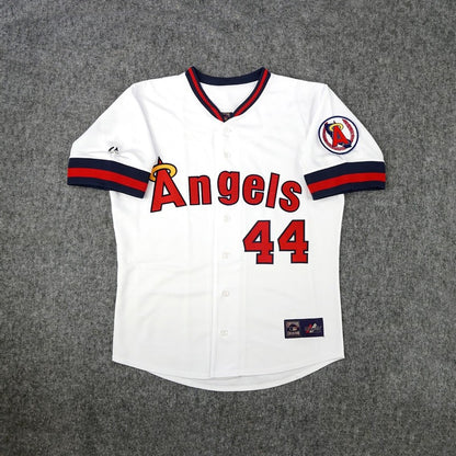 Reggie Jackson California Angels Baseball jersey retro stitched fan gear RTJ02243