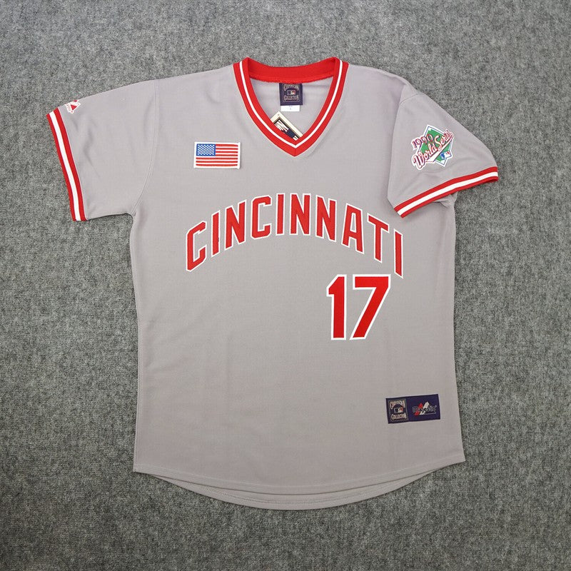 CS 1990 CR WS Grey Cooperstown Jersey