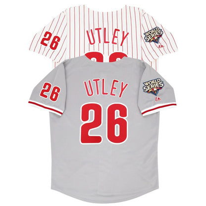 Chase Utley 2009 Philadelphia Phillies 2009 Baseball jersey retro stitched fan gear RTJ02157