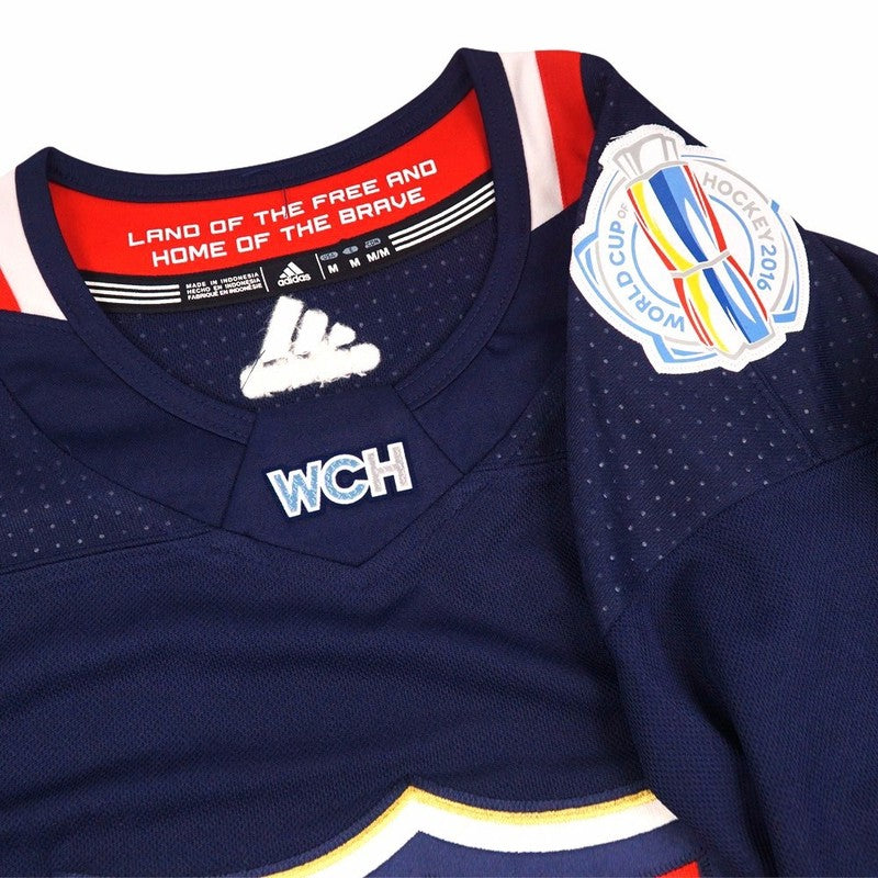 UN Navy Blue 2016 World Cup of Hockey Premier Home Jersey