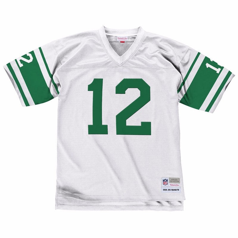 JN 1968 New York Jets Road White Legacy Jersey