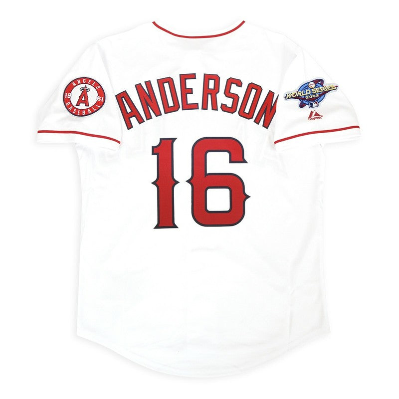Garret Anderson Los Angeles Angels 2002 Baseball jersey retro stitched fan gear RTJ02112