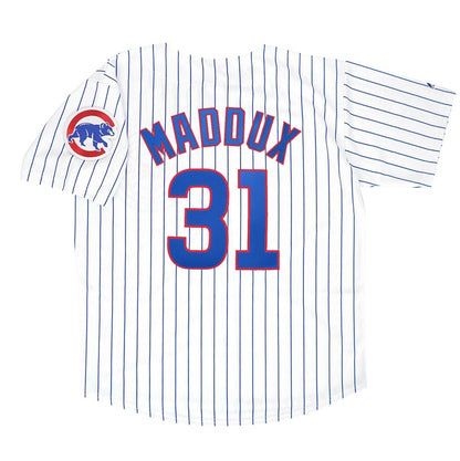 Greg Maddux Chicago Cubs Baseball jersey retro stitched fan gear RTJ02077