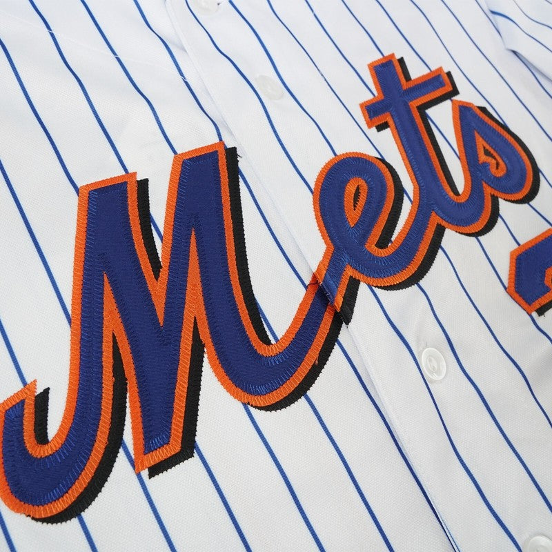 MP 2002 NYM 40th Anniversary Home White Jersey