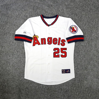 Jim Edmonds California Angels Baseball jersey retro stitched fan gear RTJ02137