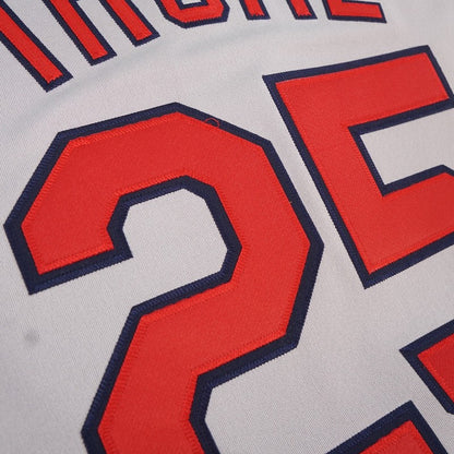 Jim Thome 1995 Cleveland Indians 1995 Baseball jersey retro stitched fan gear RTJ02201