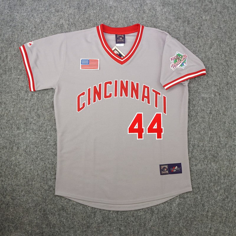 ED 1990 CR WS Grey Road Cooperstown Jersey