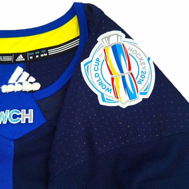 EN Blue 2016 World Cup of Hockey Premier Home Jersey