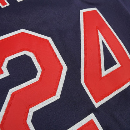 Manny Ramirez 1995 Cleveland Indians 1995 Baseball jersey retro stitched fan gear RTJ02291