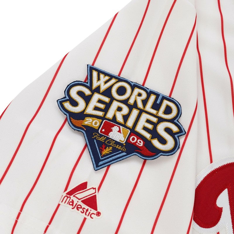 Chase Utley 2009 Philadelphia Phillies 2009 Baseball jersey retro stitched fan gear RTJ02157