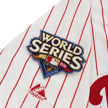 Chase Utley 2009 Philadelphia Phillies 2009 Baseball jersey retro stitched fan gear RTJ02157