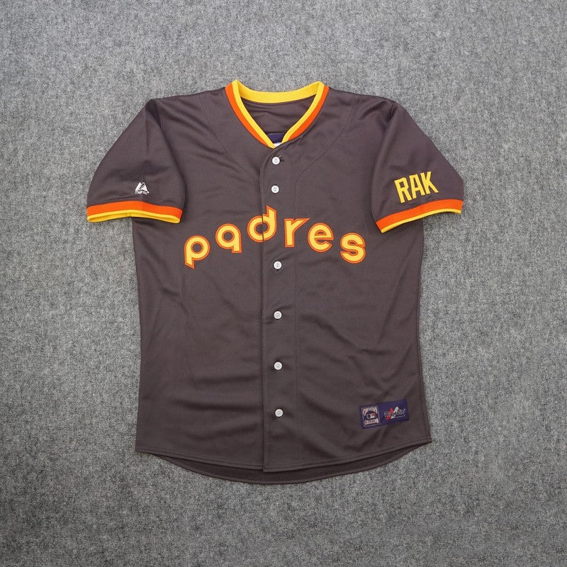 OS 1984 SDP Cooperstown Brown Away Throwback Jersey
