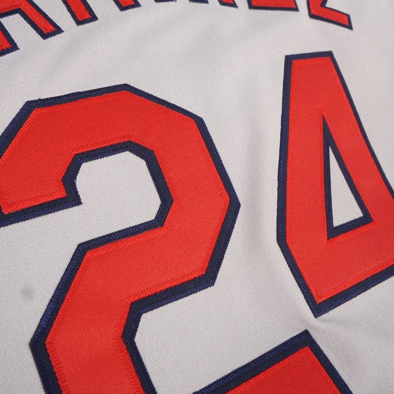 Manny Ramirez 1995 Cleveland Indians 1995 Baseball jersey retro stitched fan gear RTJ02282