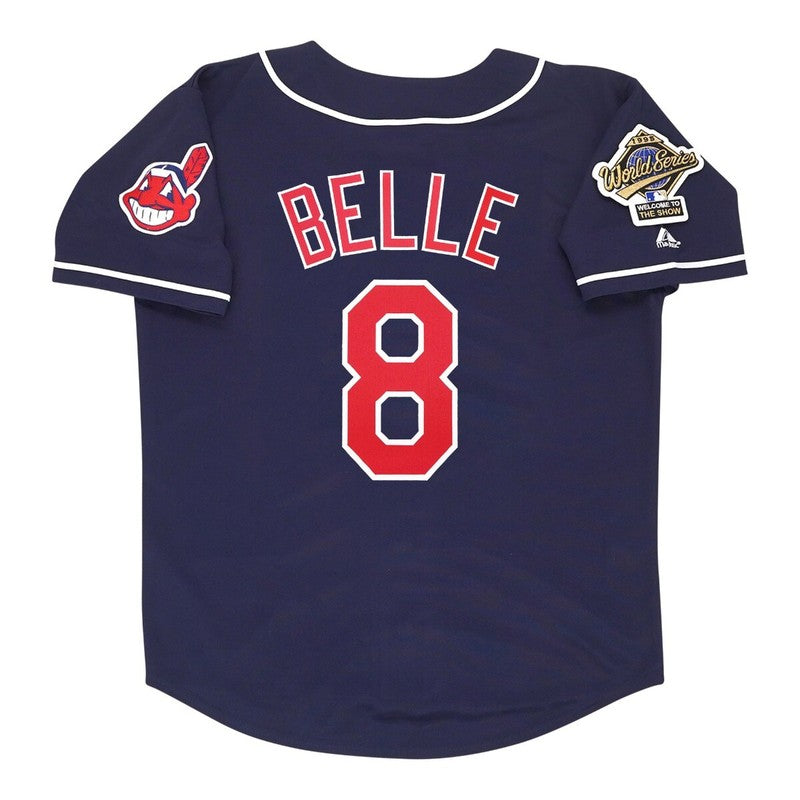 Albert Belle 1995 Cleveland Indians 1995 Baseball jersey retro stitched fan gear RTJ02252