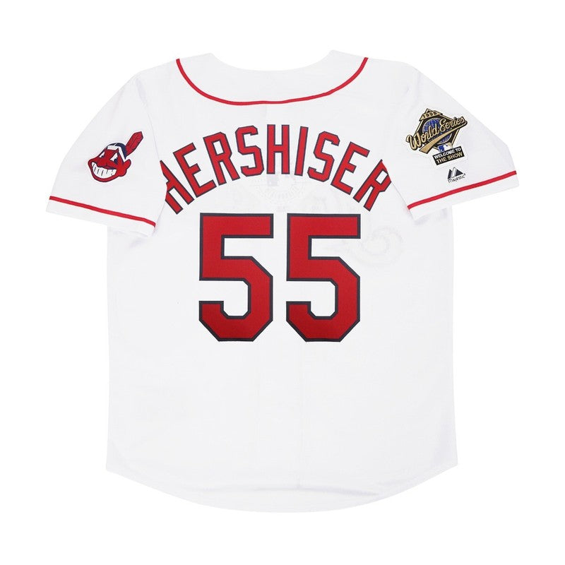 Orel Hershiser 1995 Cleveland Indians 1995 Baseball jersey retro stitched fan gear RTJ02017
