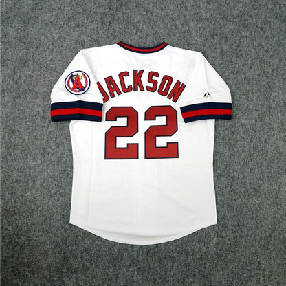 Bo Jackson California Angels Baseball jersey retro stitched fan gear RTJ02190