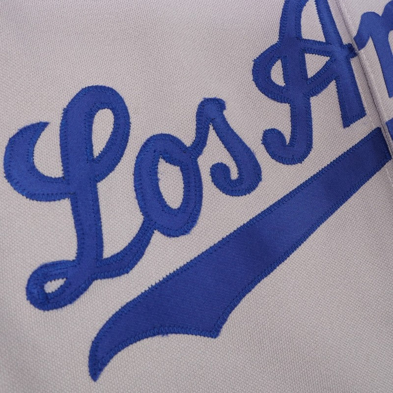 L1 Cooperstown Grey Road Jersey 100th Patch