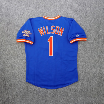 Mookie Wilson 1986 New York Mets 1986 Baseball jersey retro stitched fan gear RTJ02211