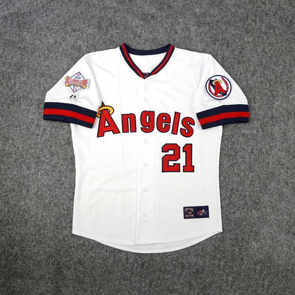 Wally Joyner California Angels 1989 Baseball jersey retro stitched fan gear RTJ02257