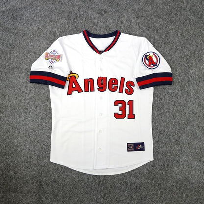 Chuck Finley California Angels 1989 Baseball jersey retro stitched fan gear RTJ02237