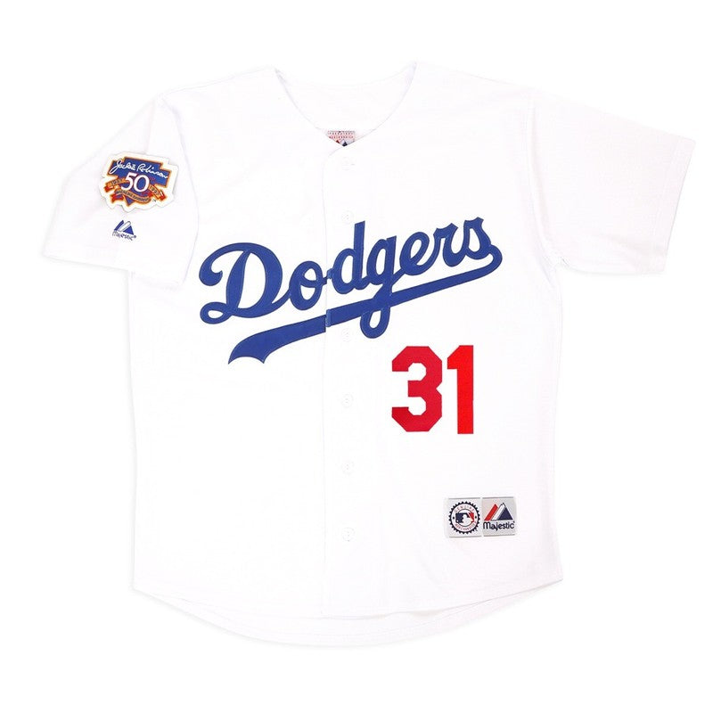 Mike Piazza 1997 Los Angeles Dodgers 1997 Baseball jersey retro stitched fan gear RTJ02212