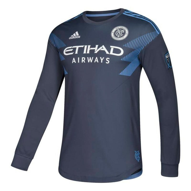 NY City FC Navy Blue On-Field Long Sleeve Jersey