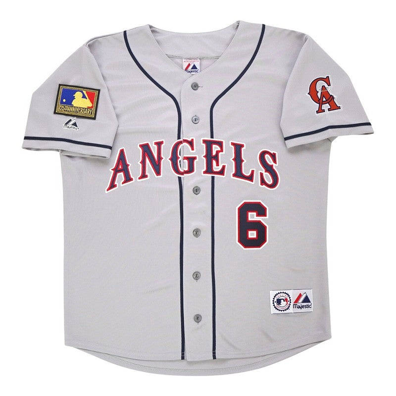 JS 1994 CA Grey Road Jersey 125th Patch