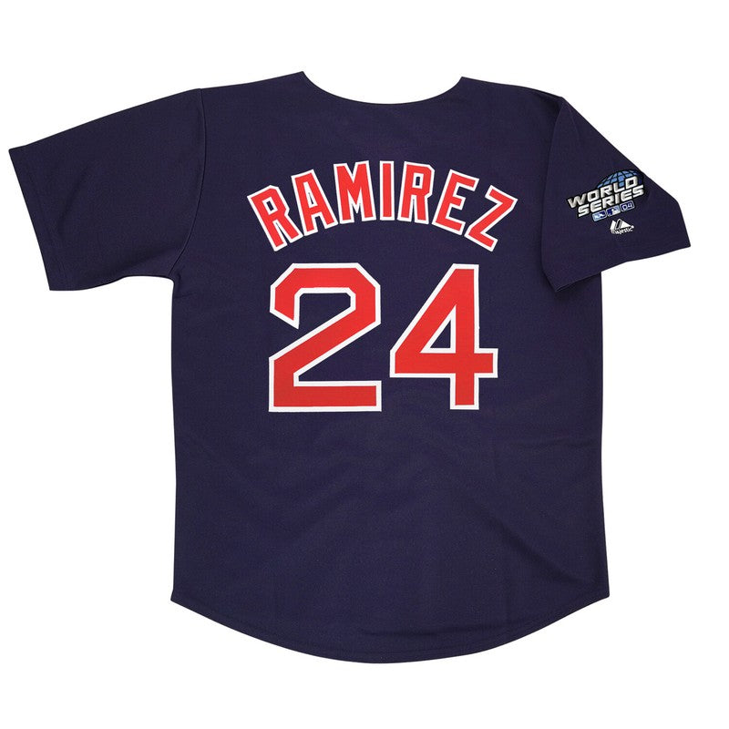 Manny Ramirez 2004 Boston Red Sox 2004 Baseball jersey retro stitched fan gear RTJ02203
