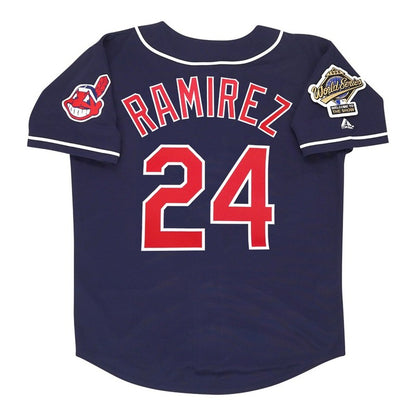 Manny Ramirez 1995 Cleveland Indians 1995 Baseball jersey retro stitched fan gear RTJ02291