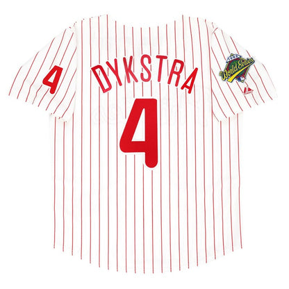 Lenny Dykstra 1993 Philadelphia Phillies 1993 Baseball jersey retro stitched fan gear RTJ02049