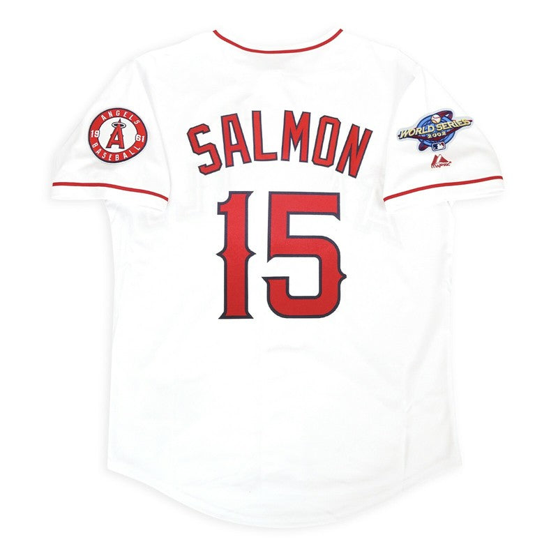 Tim Salmon Los Angeles Angels 2002 Baseball jersey retro stitched fan gear RTJ02261