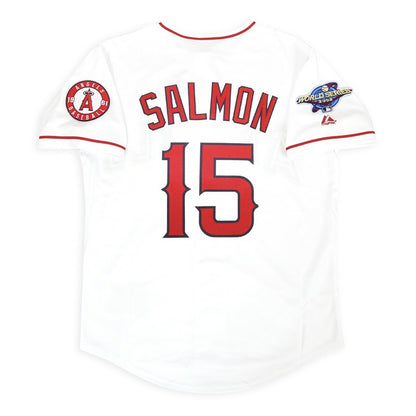 Tim Salmon Los Angeles Angels 2002 Baseball jersey retro stitched fan gear RTJ02261