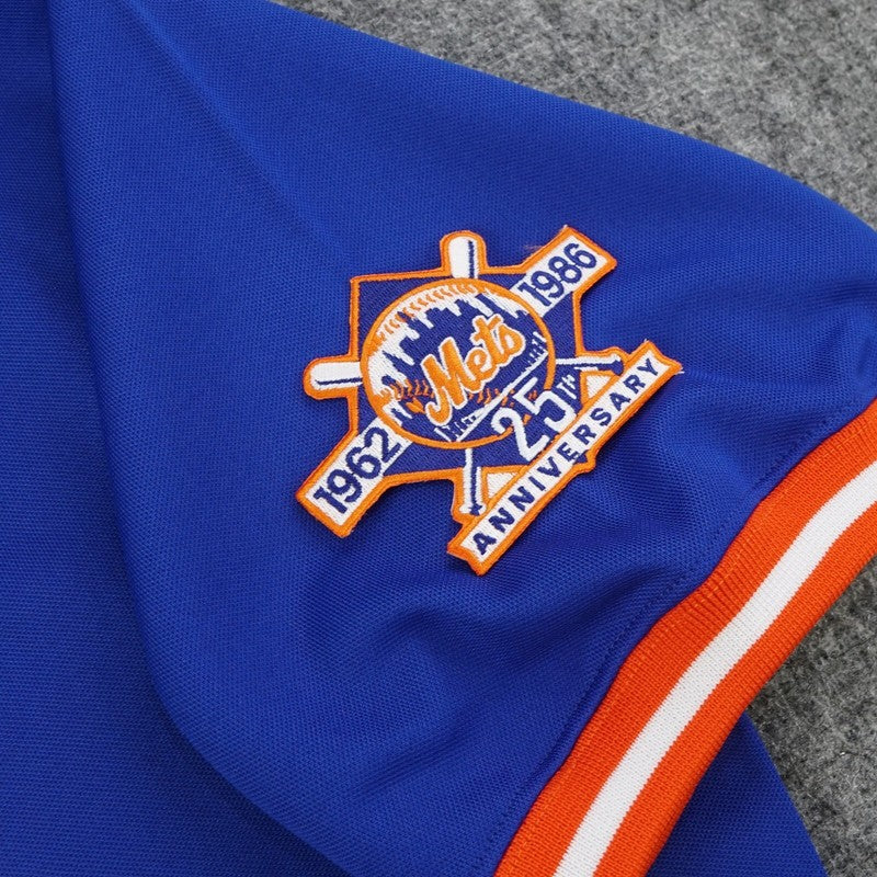 RK 1986 NYM Alternate Blue 25th Cooperstown Jersey