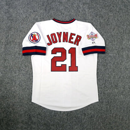 Wally Joyner California Angels 1989 Baseball jersey retro stitched fan gear RTJ02257